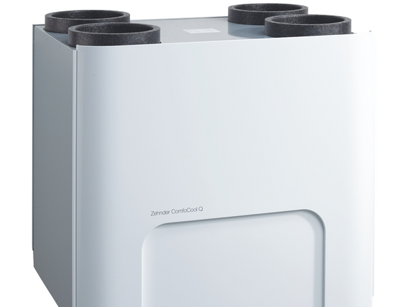Cut-Out ComfoCool / Artic 350 Comfortable indoor ventilation 3D view