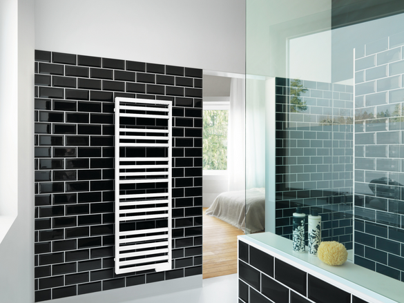Zehnder-Content Zehnder Quaro Decorative radiator Angled view