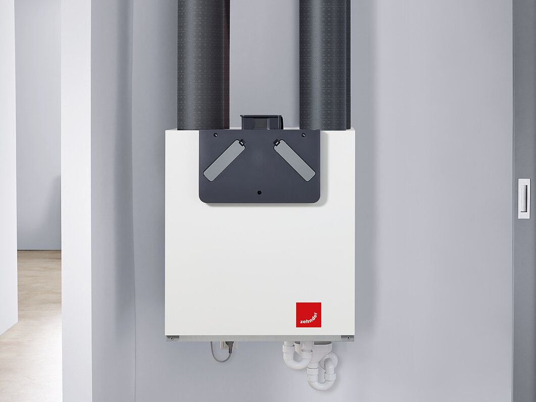 Cut-Out Zehnder ComfoAir E200 Comfortable indoor ventilation Front view