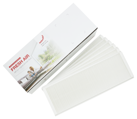 Photograph Zehnder ComfoAir Q350 TR Comfortable indoor ventilation Front view