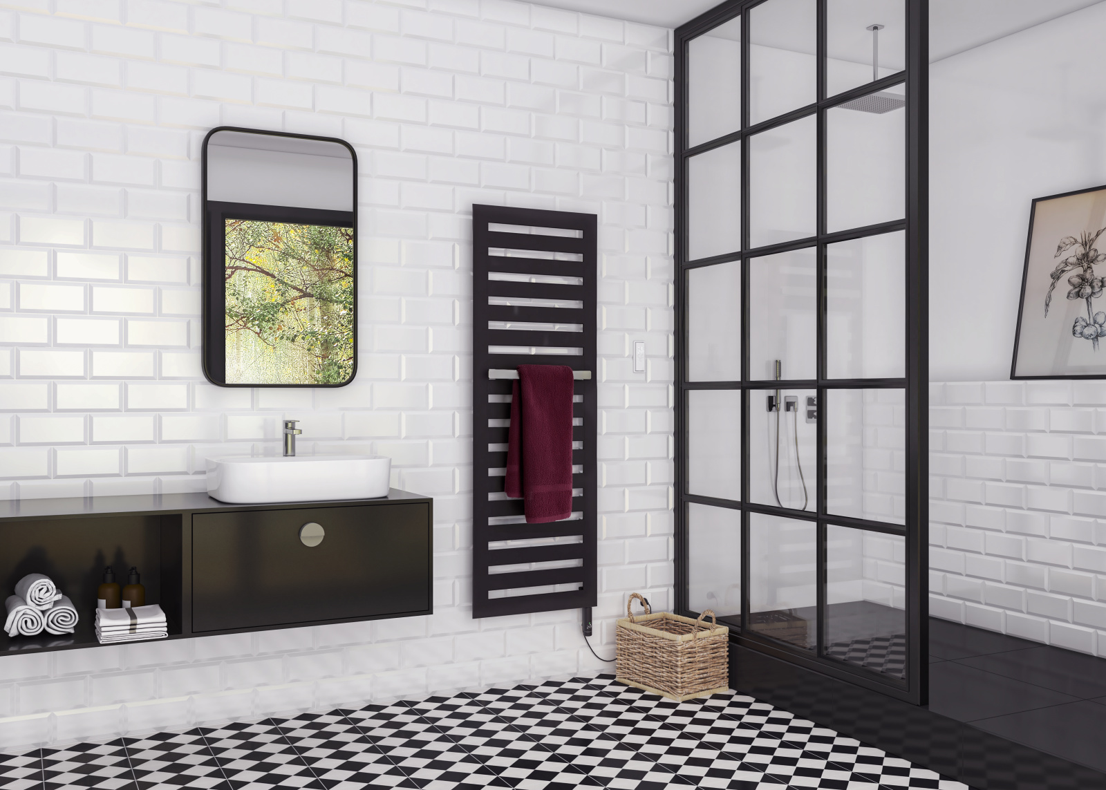 Rendering Decorative radiator 