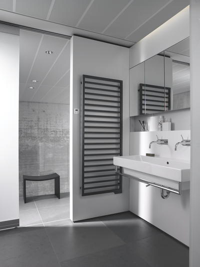 Rendering Zehnder Subway Decorative radiator Front view