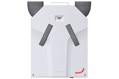 Zehnder_CSY_ComfoAir 300_375 Standard-350-1 met groot logo_Print_79433 Cut-Out Zehnder ComfoD 300 Comfortable indoor ventilation Front view