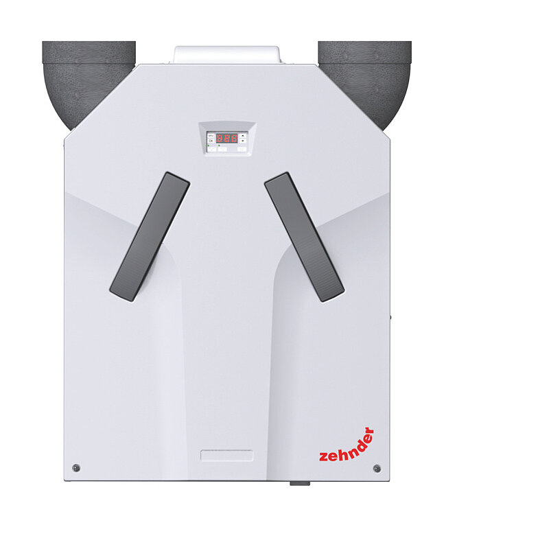 Cut-Out Zehnder ComfoD 300 Comfortable indoor ventilation Front view